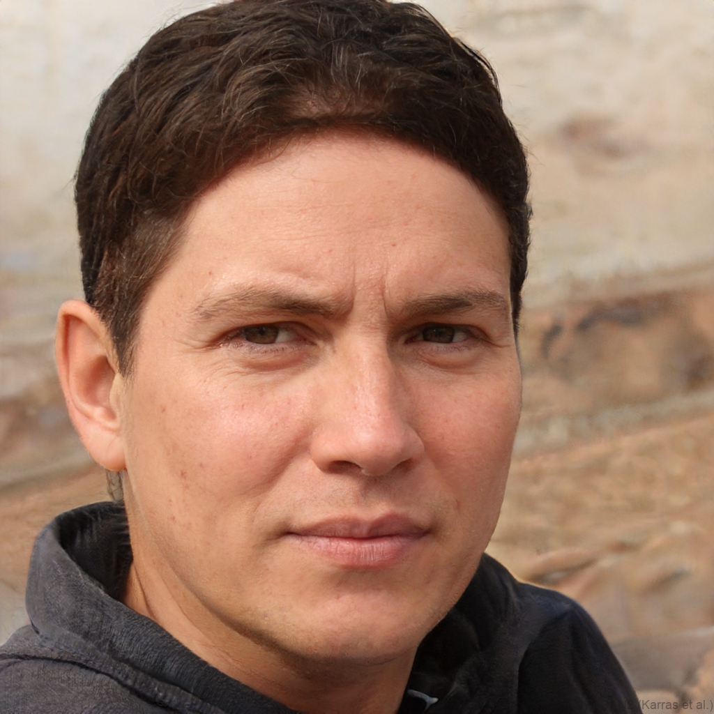 Athletics supporter portrait